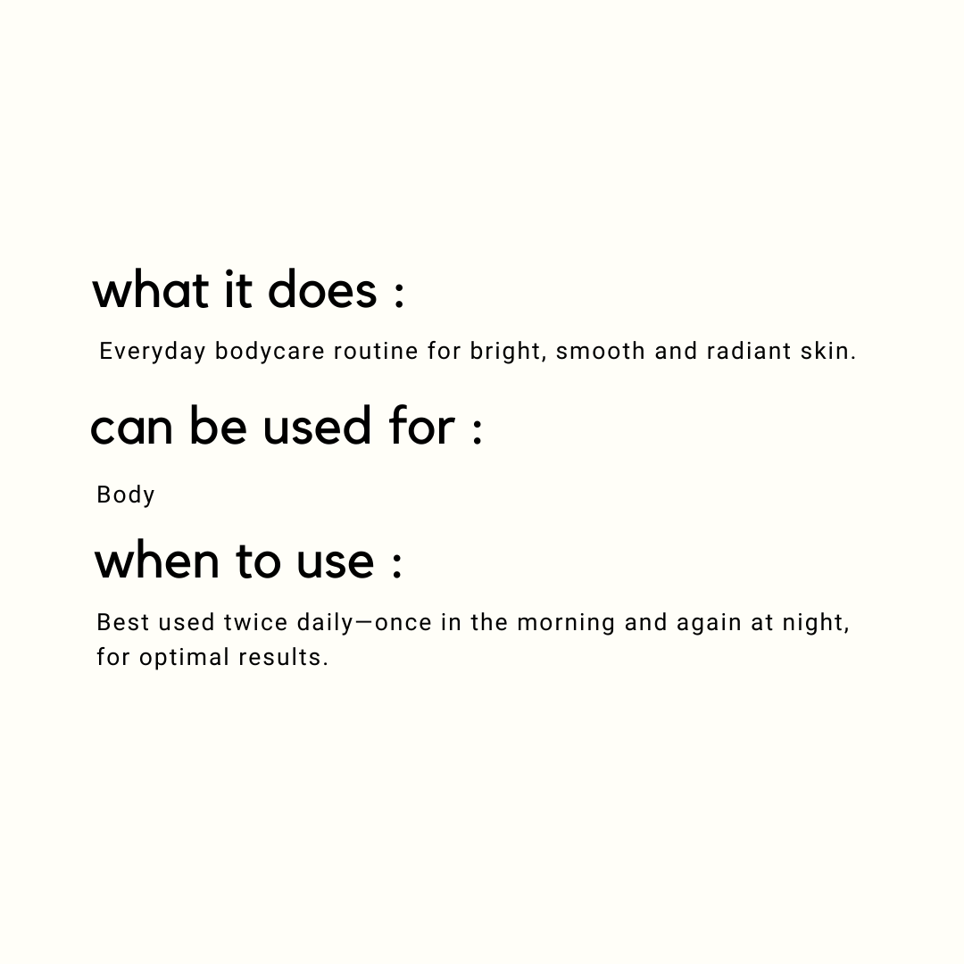 Perfect Skin Body Routine